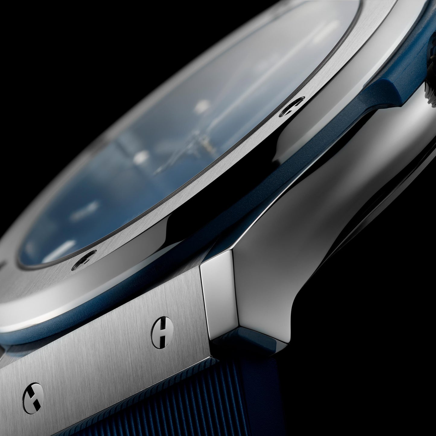 Classic Fusion Titanium Blue Watch