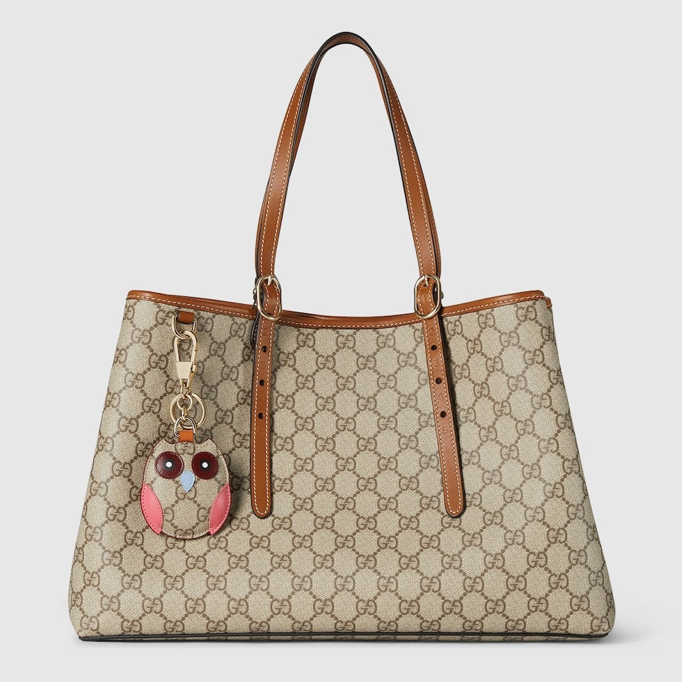 Gucci Emblem Large Tote Bag