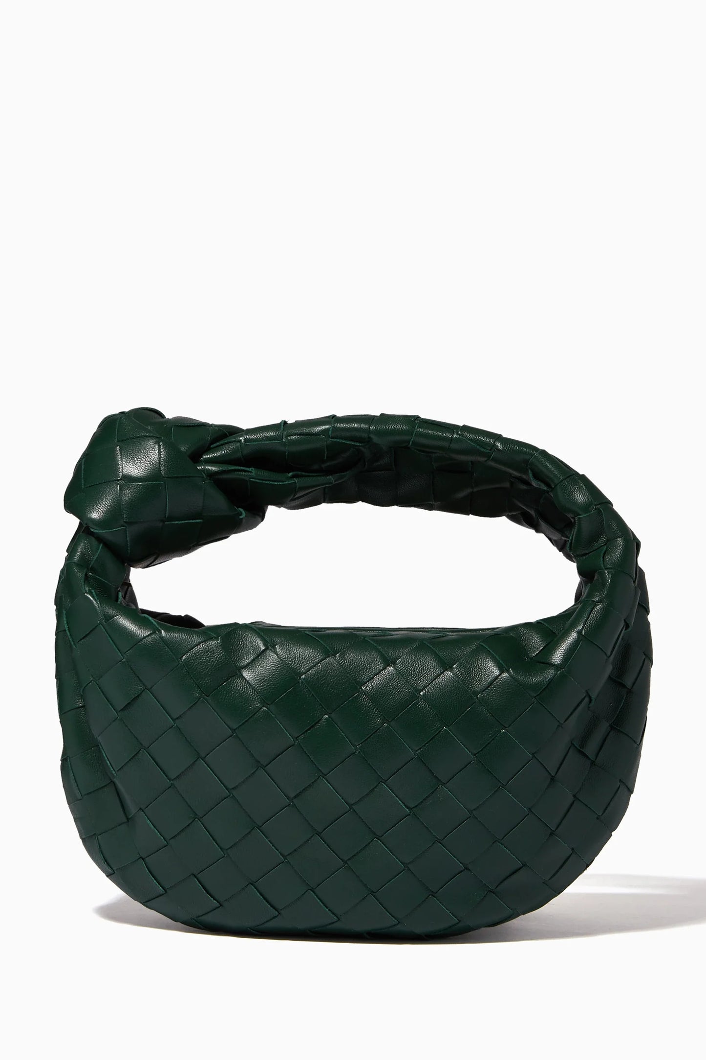 Bottega Veneta Emerald green color small size (Copy)