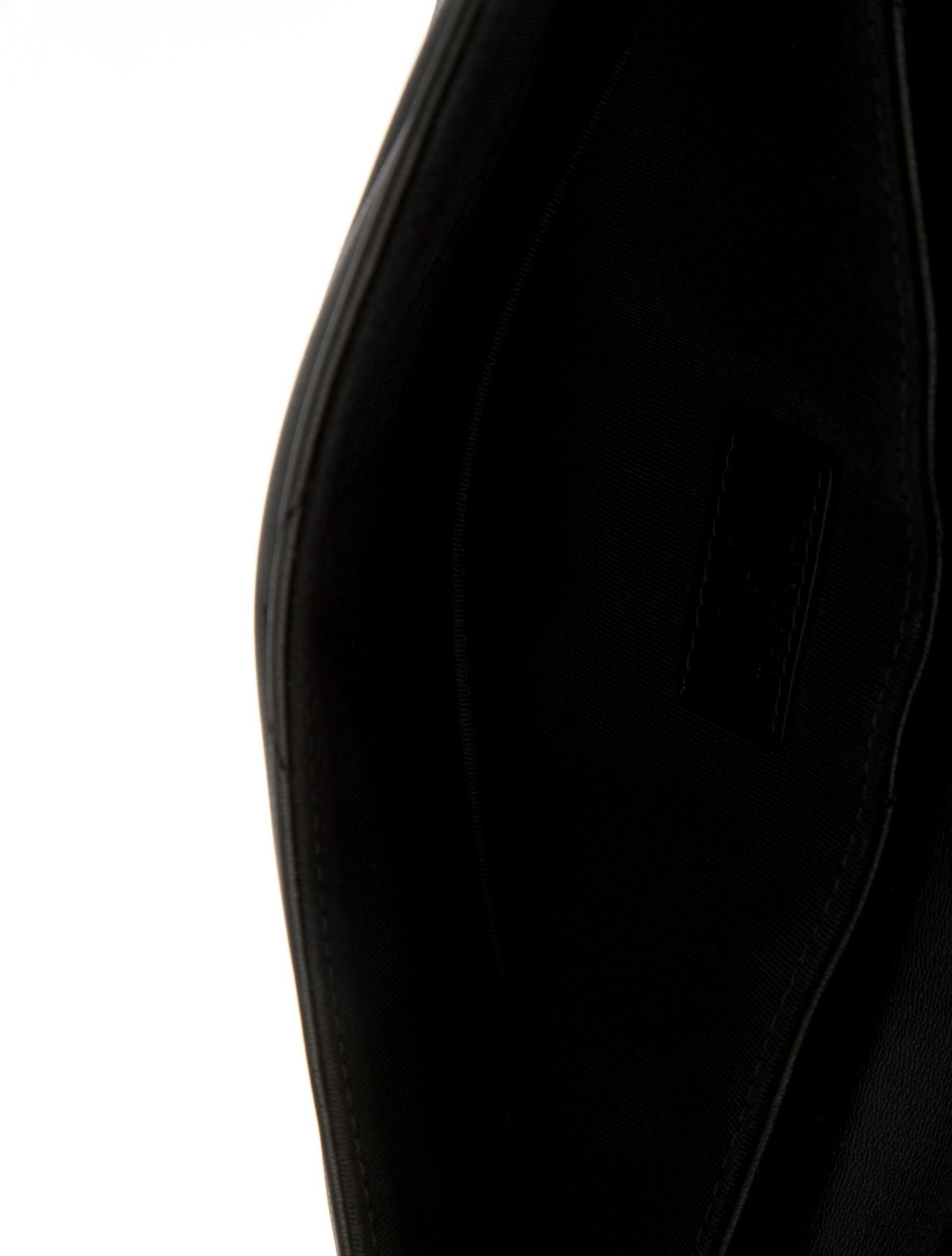 Lambskin Chevron CC Button Flap Clutch