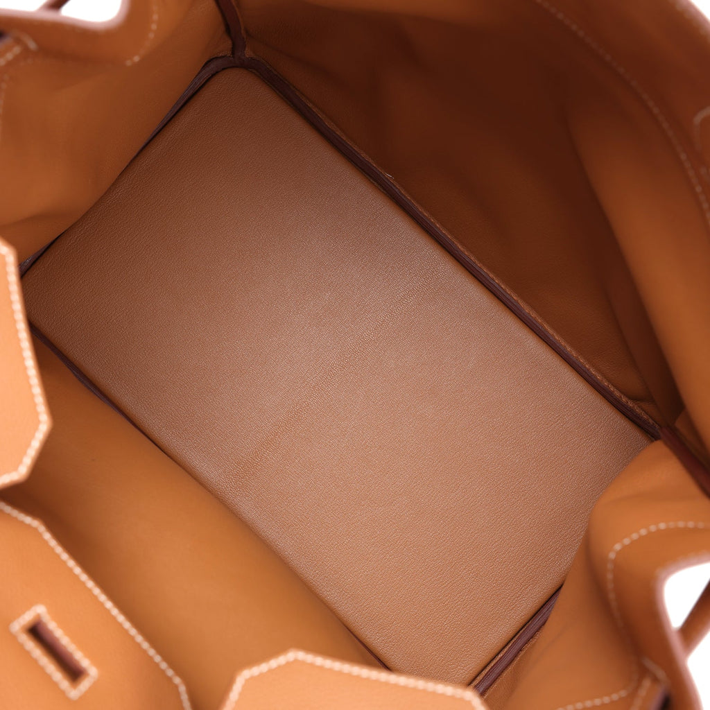 Birkin 40 Gold Togo Palladium Hardware