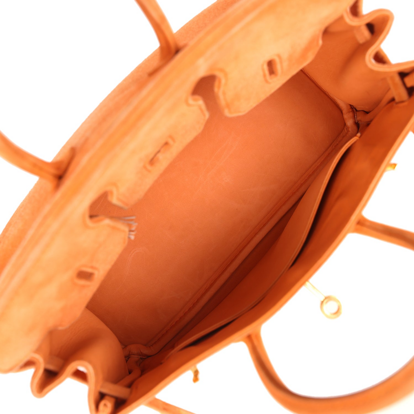 Birkin 25 Orange Doblis Gold Hardware