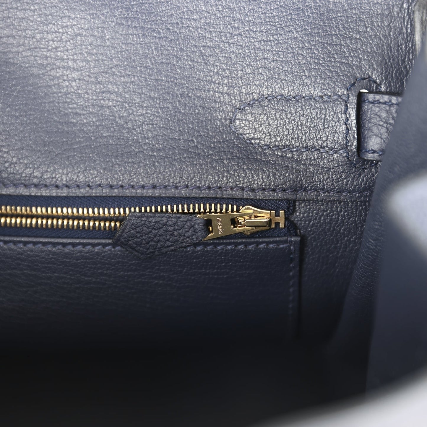 Birkin 30 Bleu Nuit Togo Rose Gold Hardware