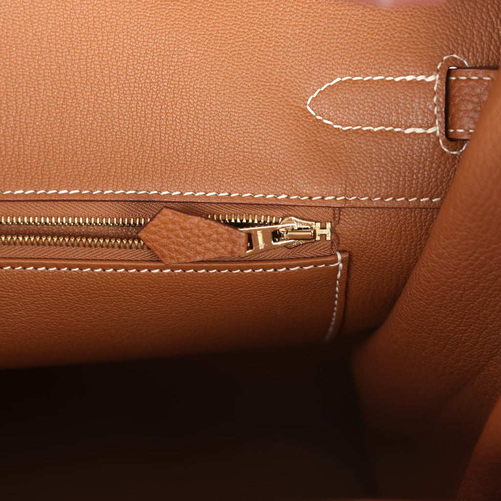 Birkin 35 Gold Togo Gold Hardware