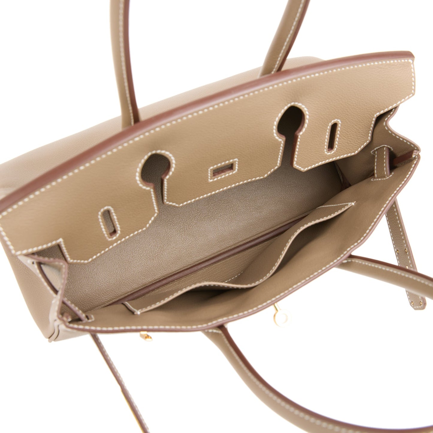 Shoulder Birkin Light 29 Etoupe Evercolor Gold Hardware