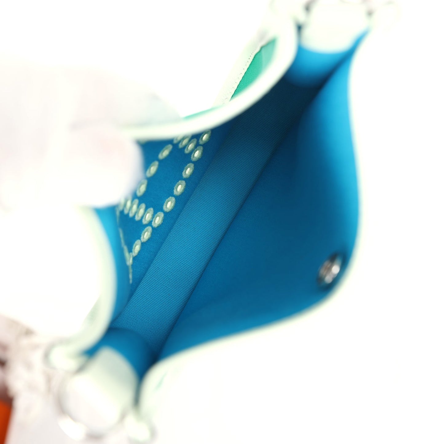 Neo Evelyne TPM Menthe Officier Canvas and Vert Fizz Swift Palladium Hardware