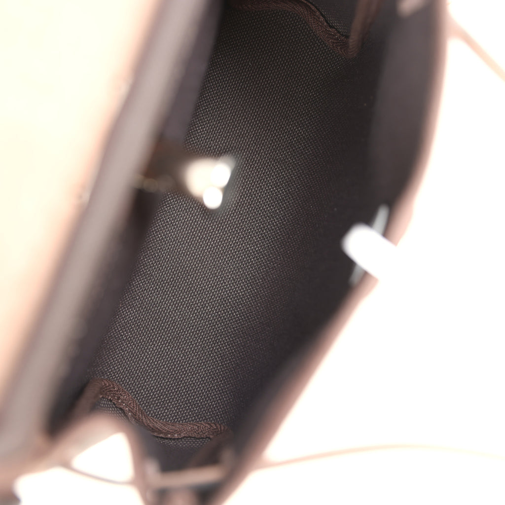 Herbag Zip 20 Mini Ebene Toile H Canvas and Vache Hunter Palladium Hardware