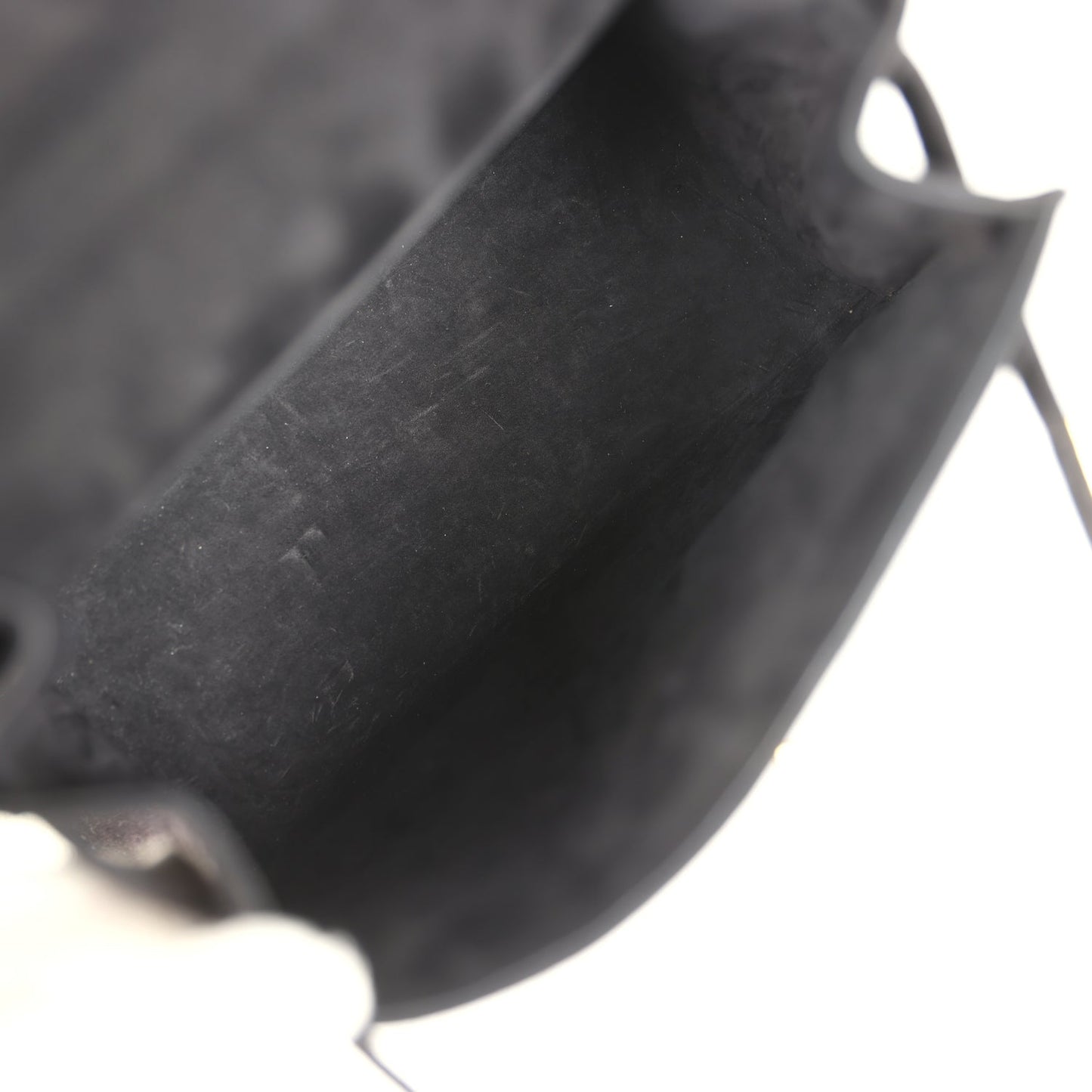 Vintage Kelly Sellier 20 Black Doblis Gold Hardware