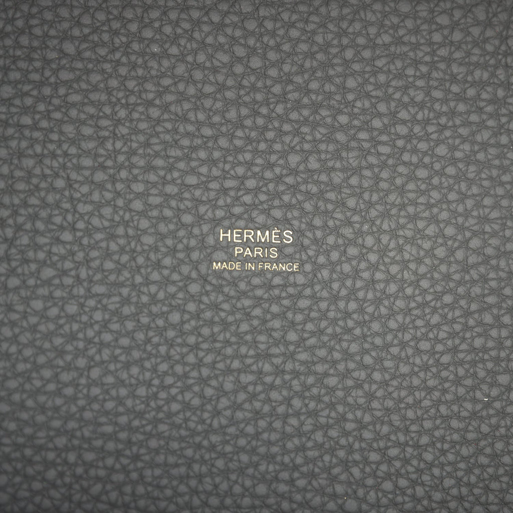 Picotin Lock 18 Gris Meyer Clemence Gold Hardware