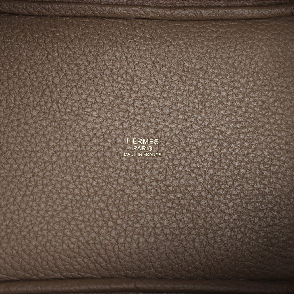 Picotin Lock 18 Etoupe Clemence Gold Hardware