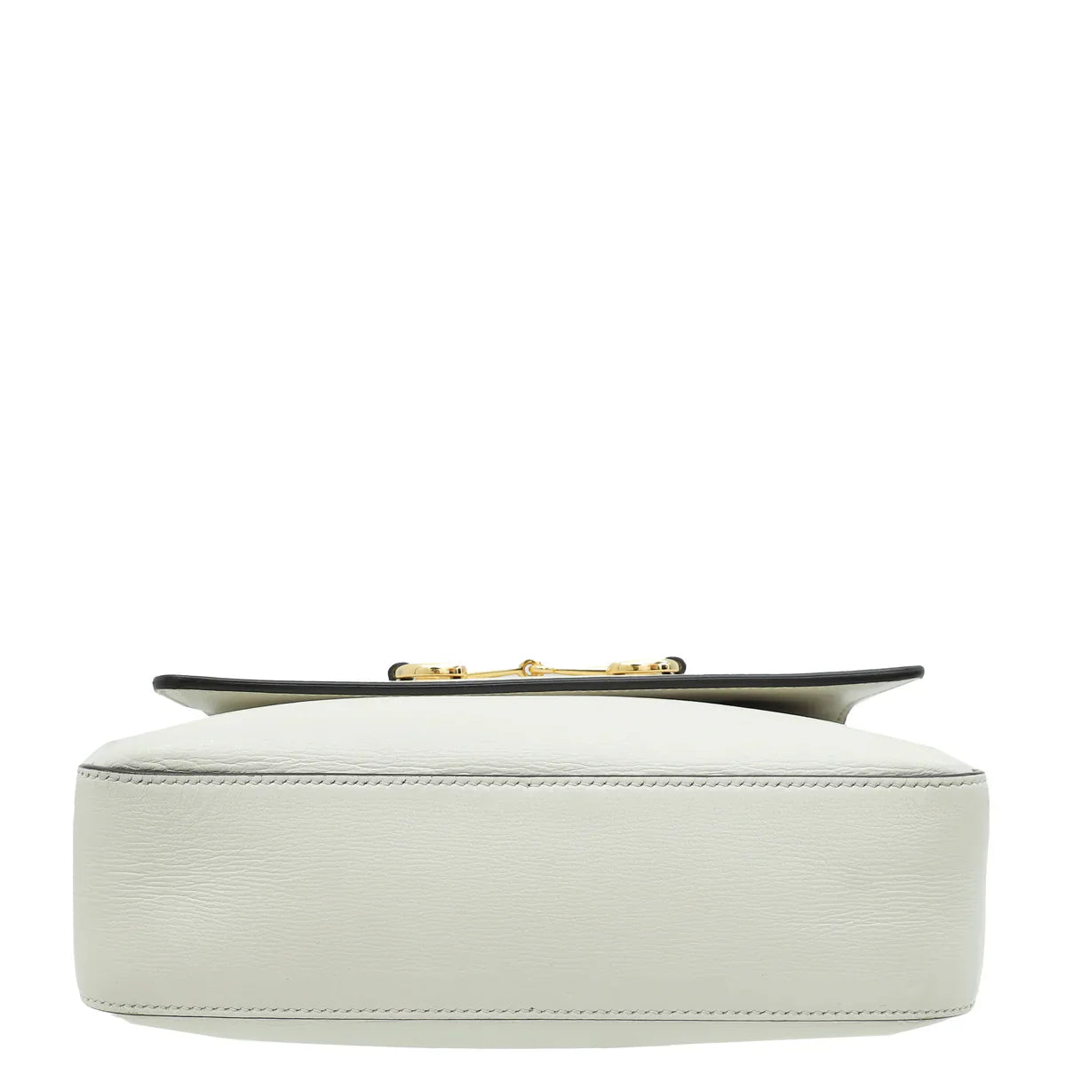 Gucci White Horsebit 1955 Small Shoulder