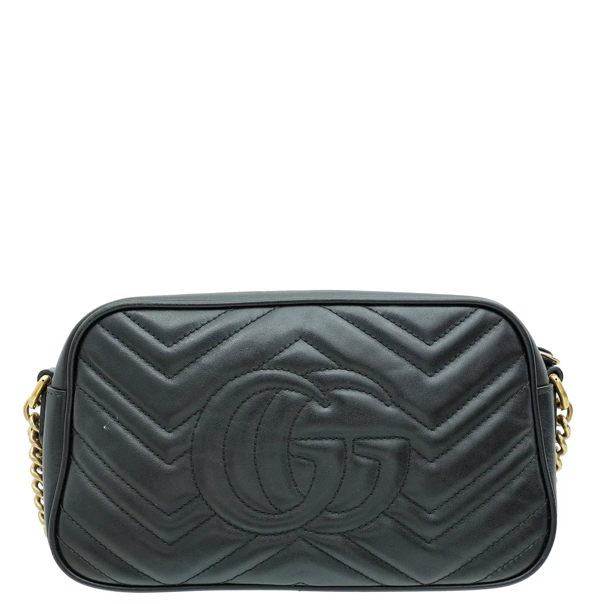 Gucci Black GG Marmont Small Camera