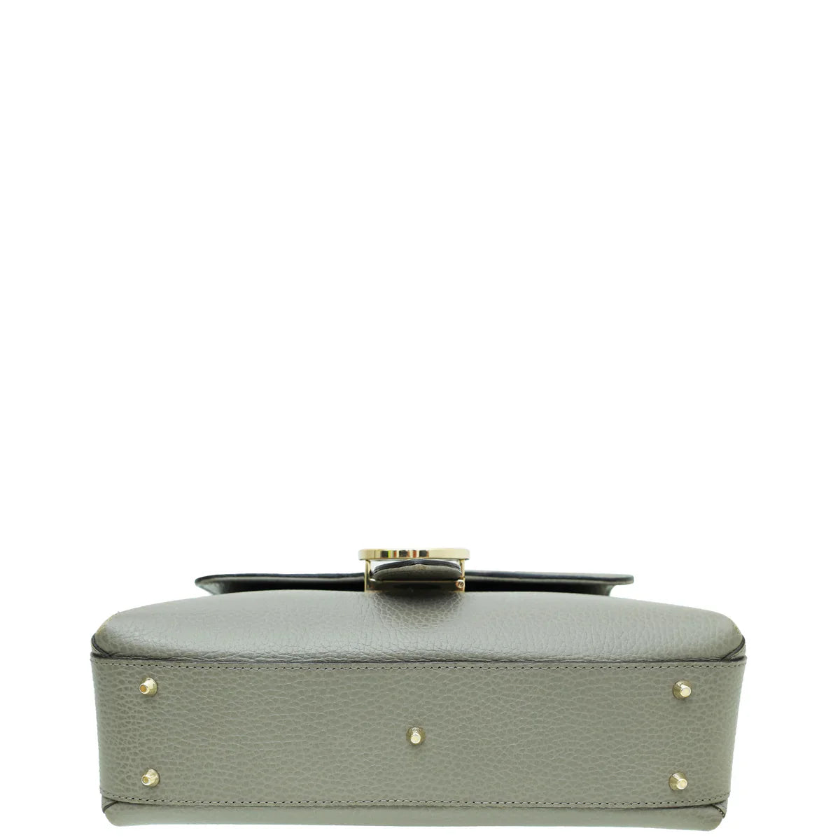 Gucci Gray Dollar Interlocking G Top Handle