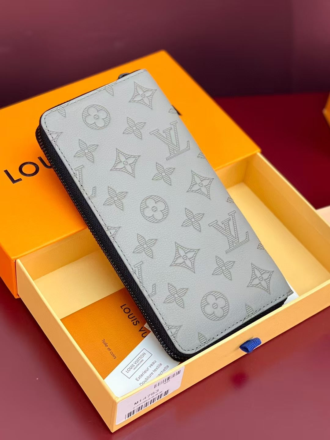 Slim Zip-Around Travel Wallet