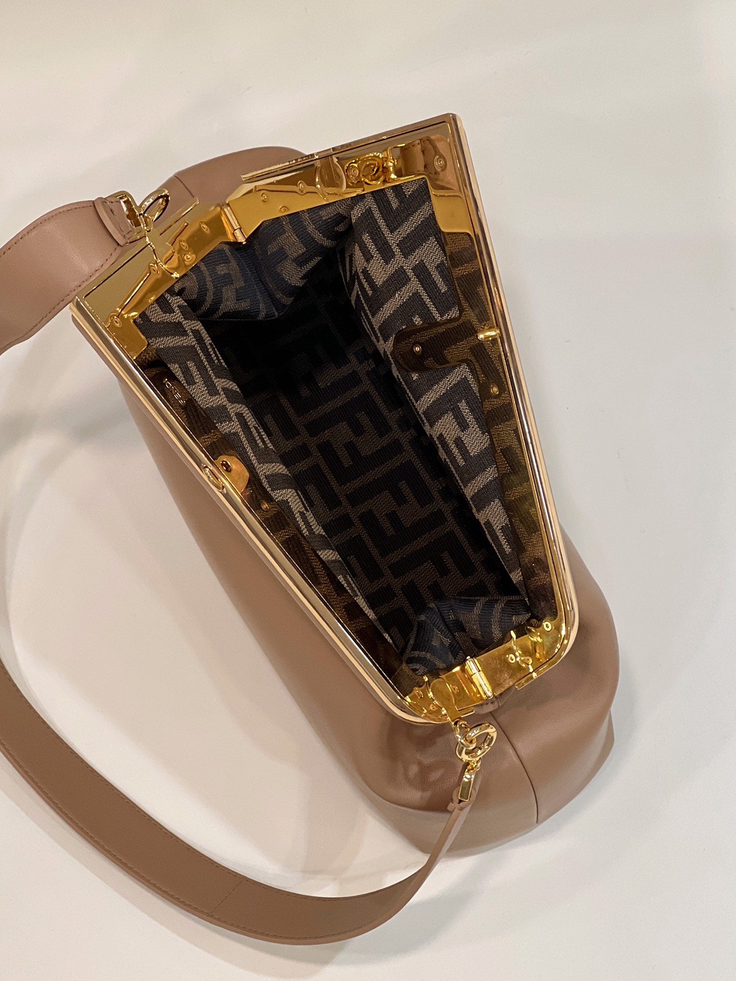 Brown Soft Folded Bag