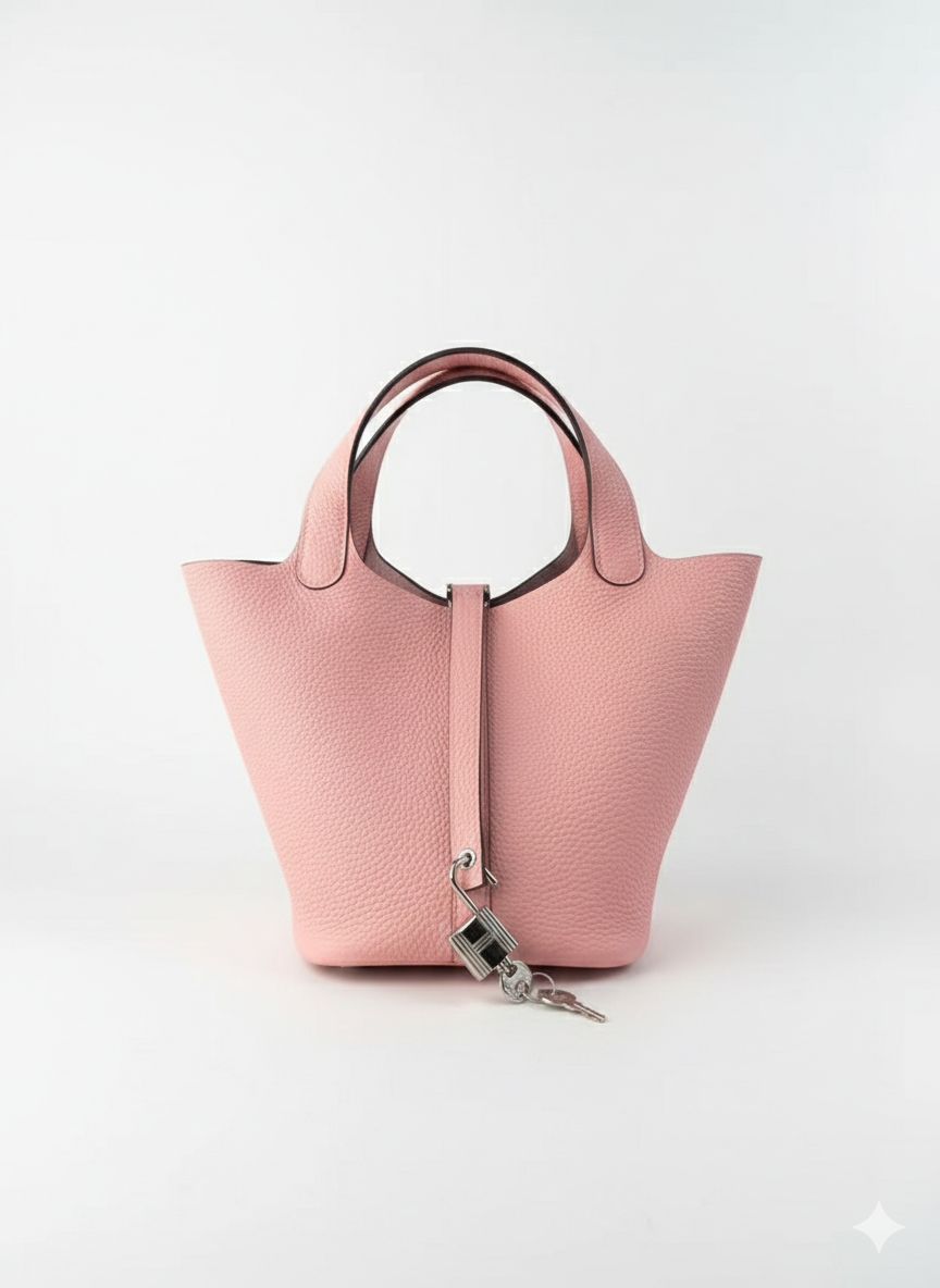 Hermès Picotin 18 Pink color Togo / Silver Hardware 01