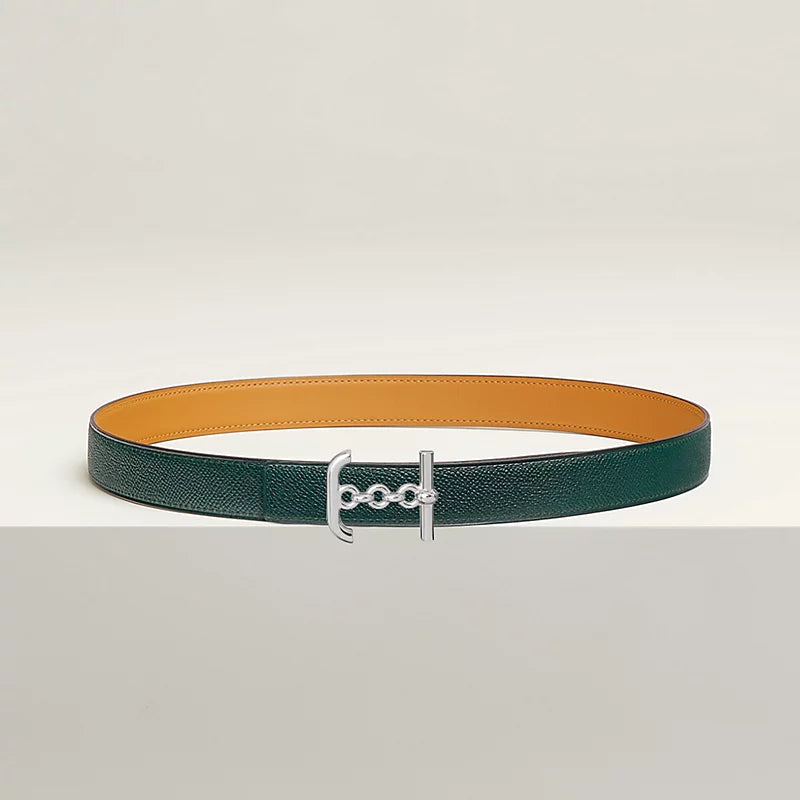 Ancre Marin Belt Buckle & Reversible Leather Strap 24 MM