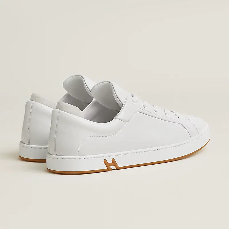 Noir - Blanc/Gold Kid Sneaker