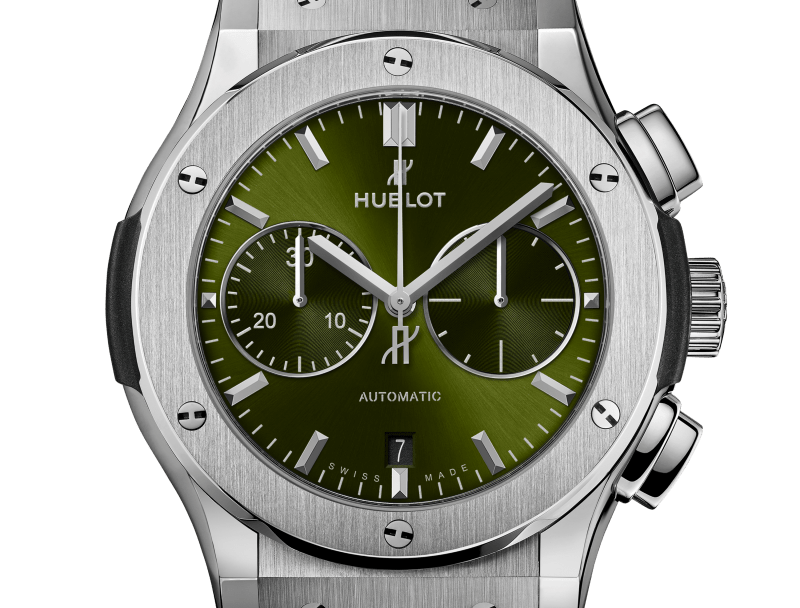 Classic Fusion Chronograph Titanium Green