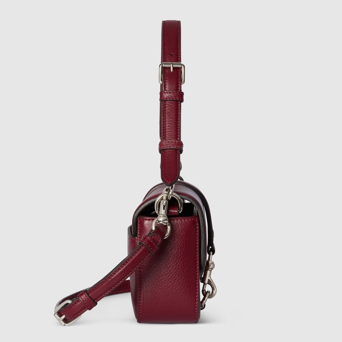 Small Crossbody Bag With Hook Closure