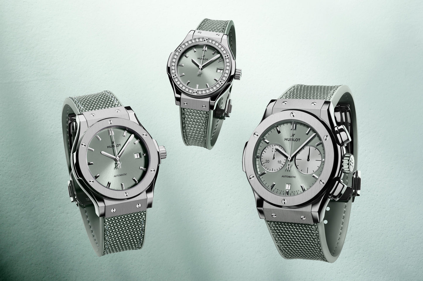 Classic Fusion Titanium Sage Green 42 mm