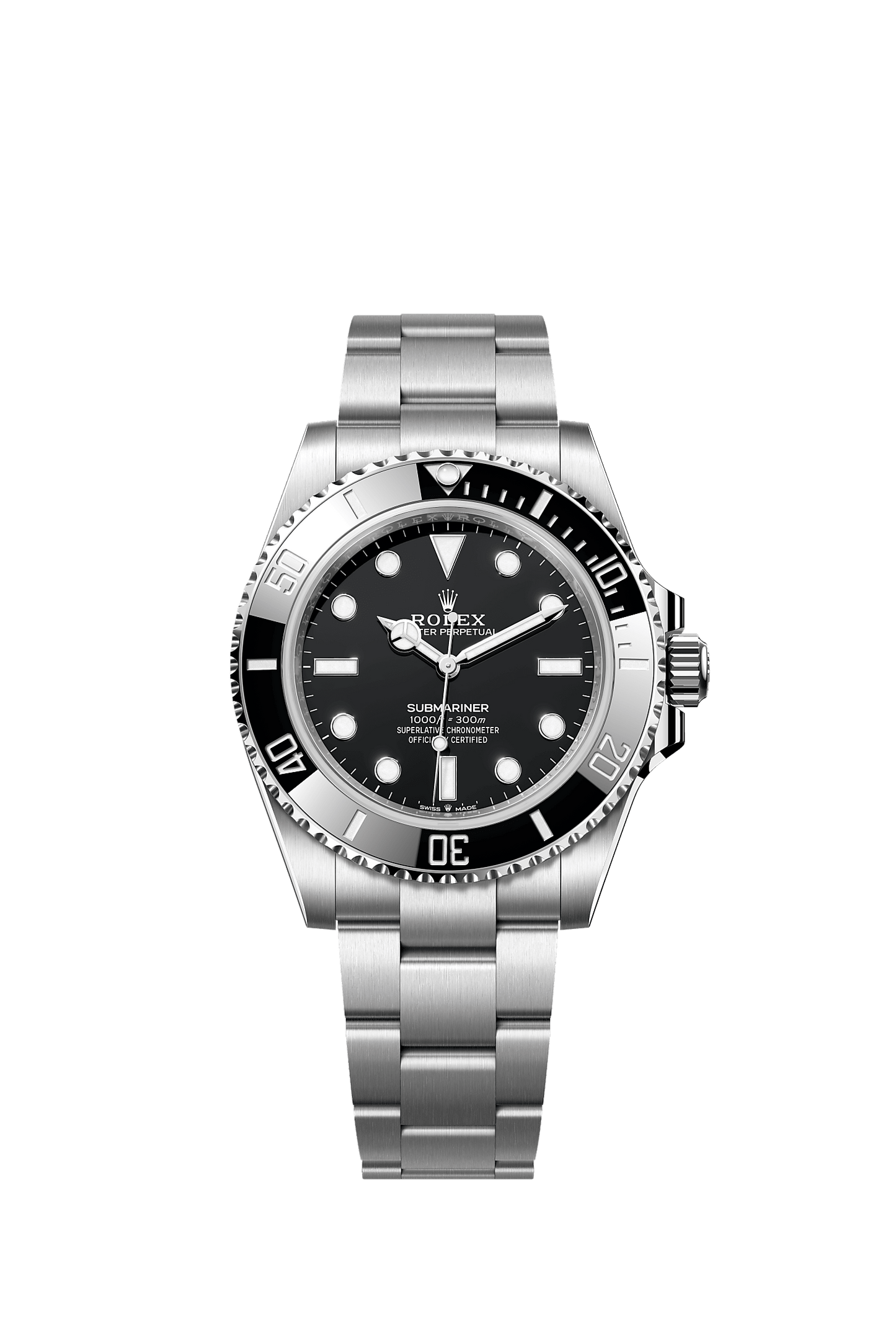 Submariner 41mm Oystersteel Black Cerachrom Bezel Dial Oyster Bracelet Self-Winding Watch
