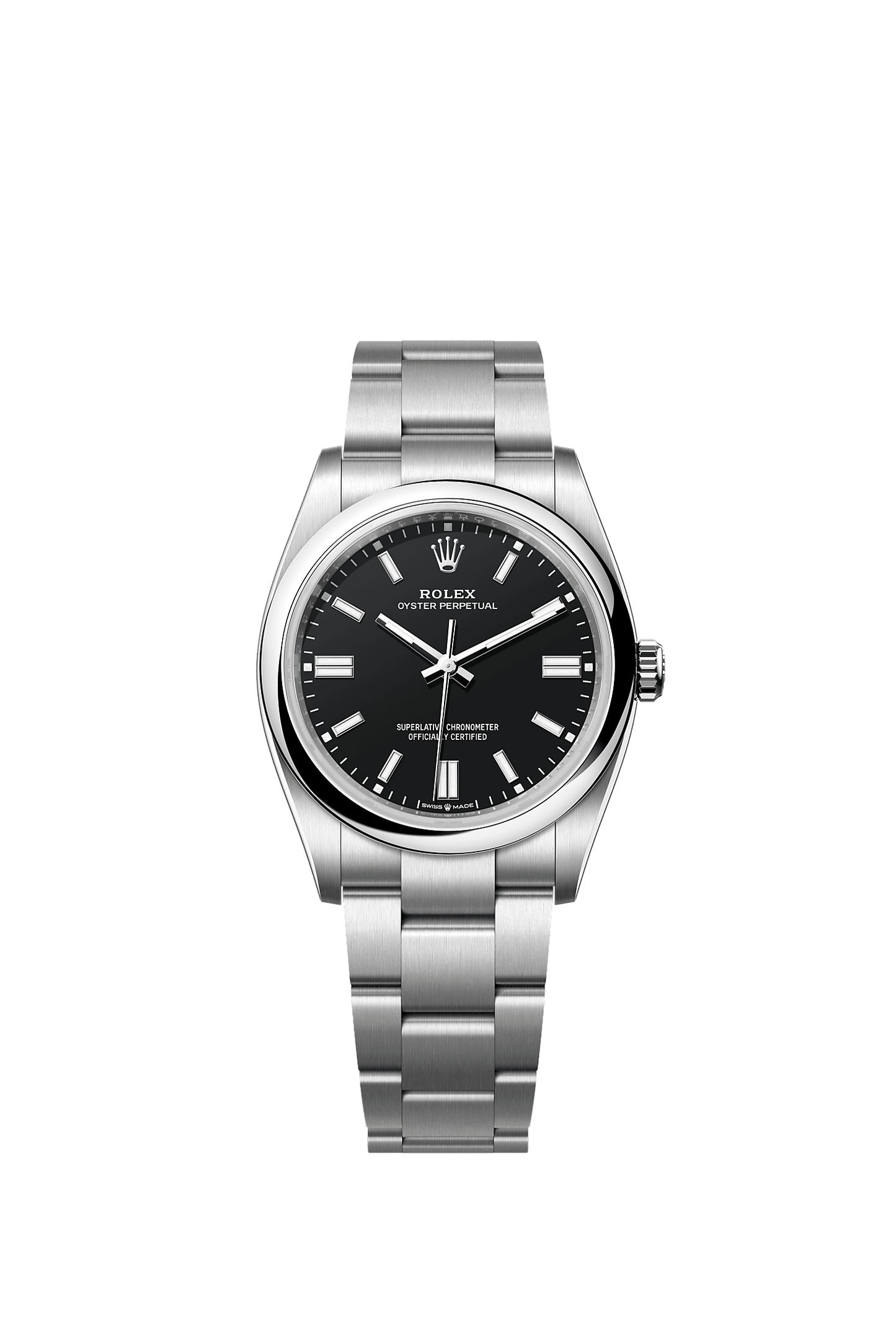 Oyster Perpetual 36 36mm Oystersteel Black Dial Oyster Bracelet Self-Winding Watch