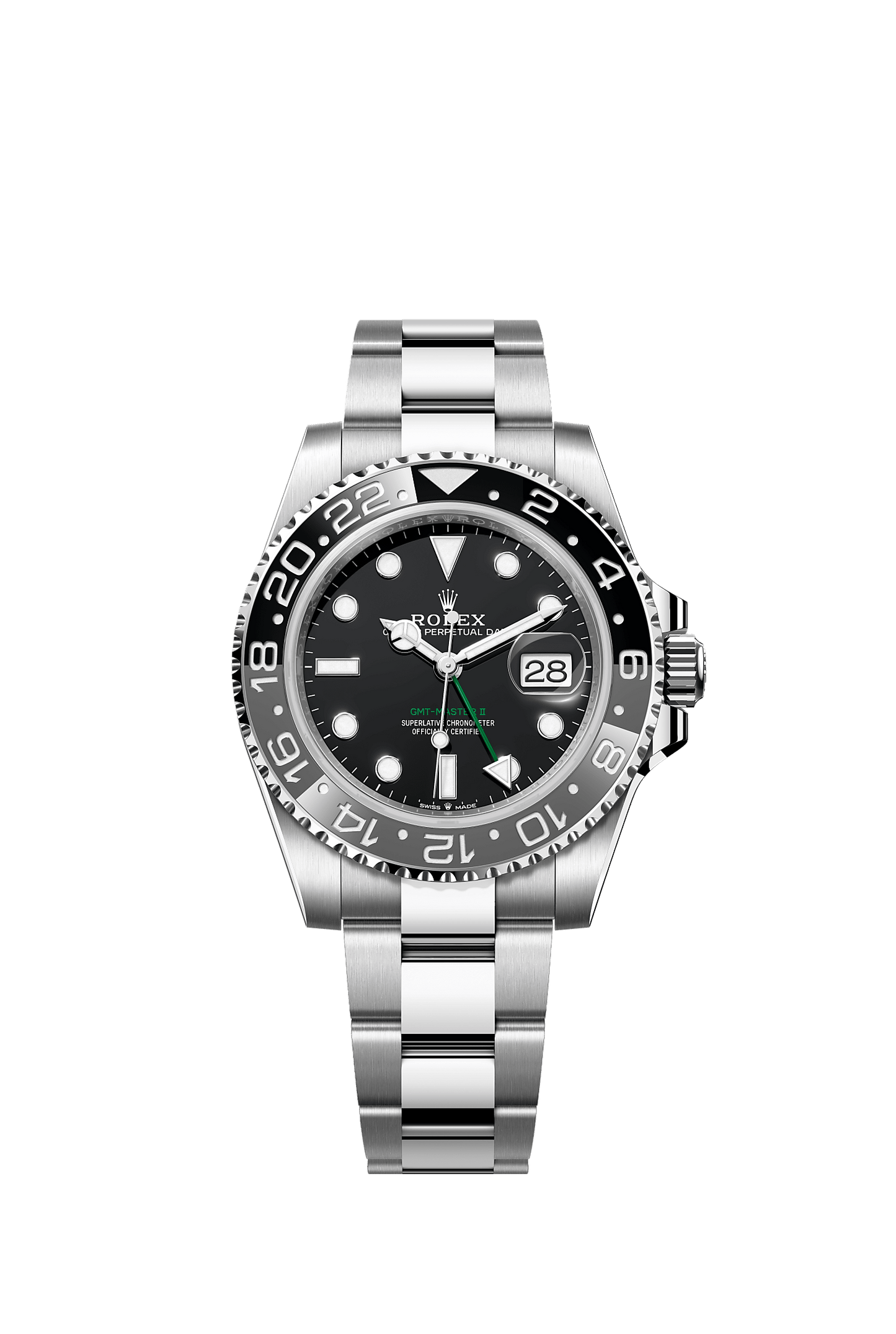 GMT-Master II 40mm Oystersteel Black Dial Oyster Bracelet Self-Winding Watch