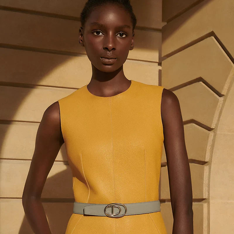 Odyssee Belt Buckle & Reversible Leather Strap 32 MM