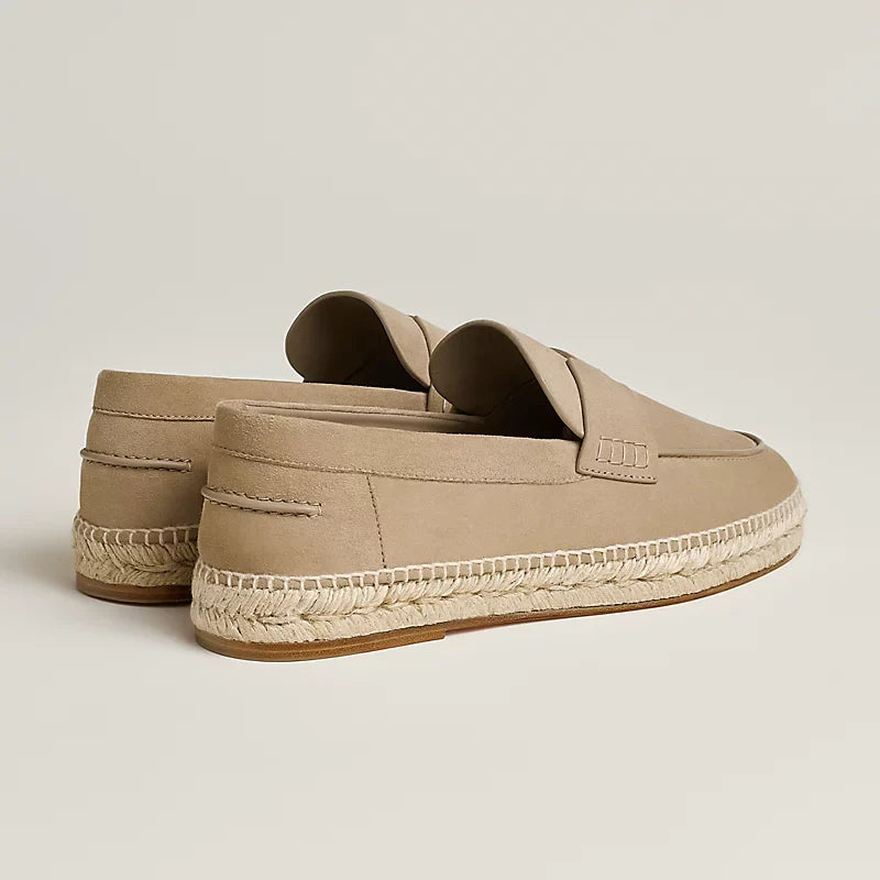 Vert Bouteille - Beige Sable Trip Espadrille