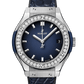Classic Fusion Titanium Deep Blue Diamonds 33 mm