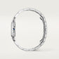 Panthère de Cartier Medium 27mm x 37mm Steel Blue Crown Silvered Dial Steel Bracelet Quartz Watch