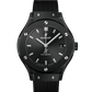 Classic Fusion Black Magic 38 mm Black Ceramic Rubber Strap Watch