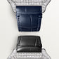 Santos de Cartier Large 47.5mm White Gold Diamond Bezel Silvered Sunray Dial Alligator Strap Self-Winding Watch