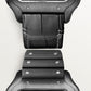 Santos de Cartier Large 39.8mm Steel Black Dial Rubber Strap Self-Winding Watch