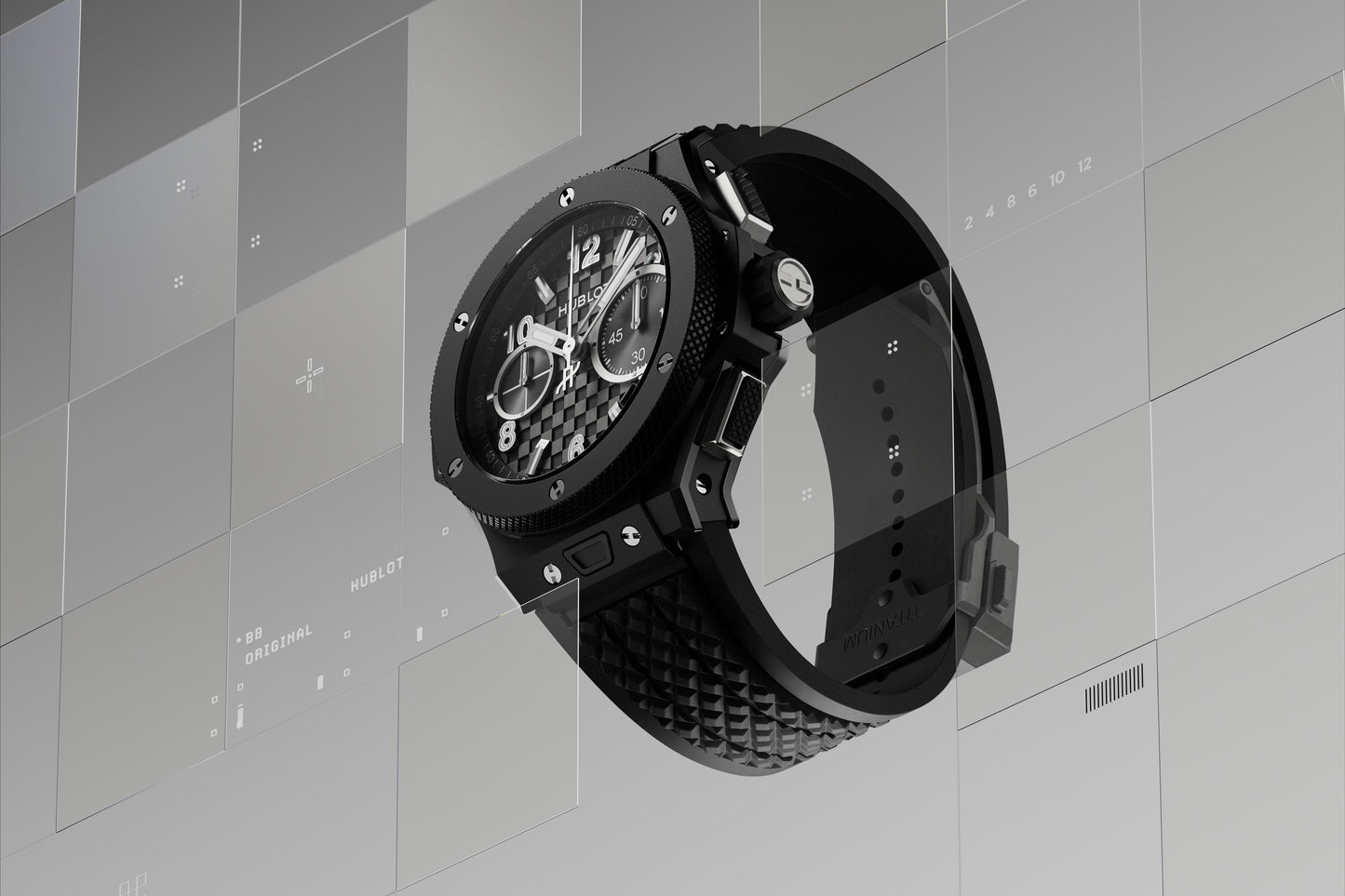 Big Bang Original Unico Black Magic 43 mm Watch