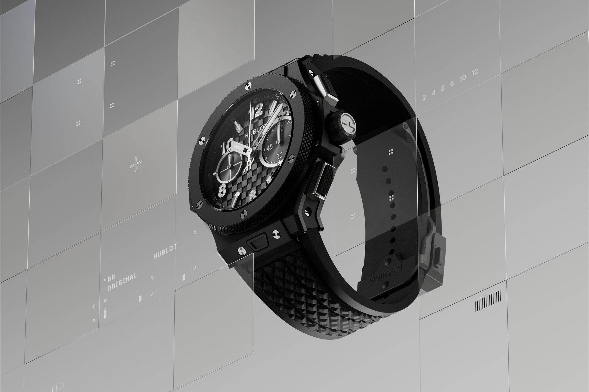 Big Bang Original Unico Black Magic 43 mm Watch