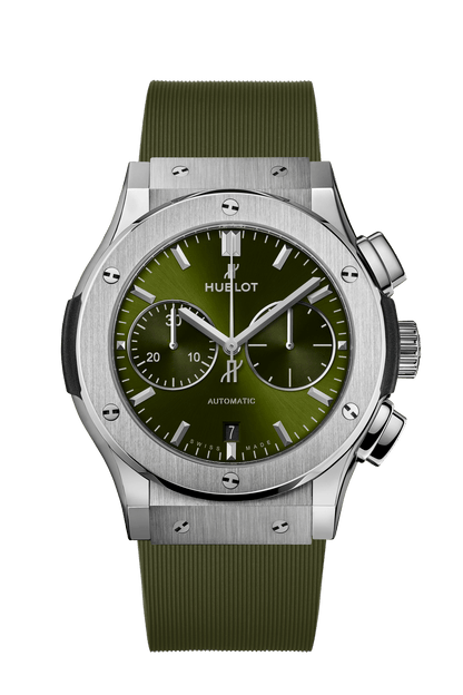 Classic Fusion Chronograph Titanium Green