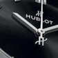Classic Fusion Titanium Black Sunray Dial Rubber Strap Watch