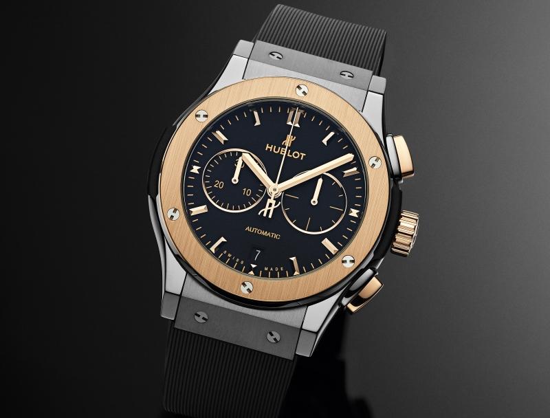 Classic Fusion Chronograph Titanium King Gold
