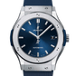 Classic Fusion Titanium Blue Watch