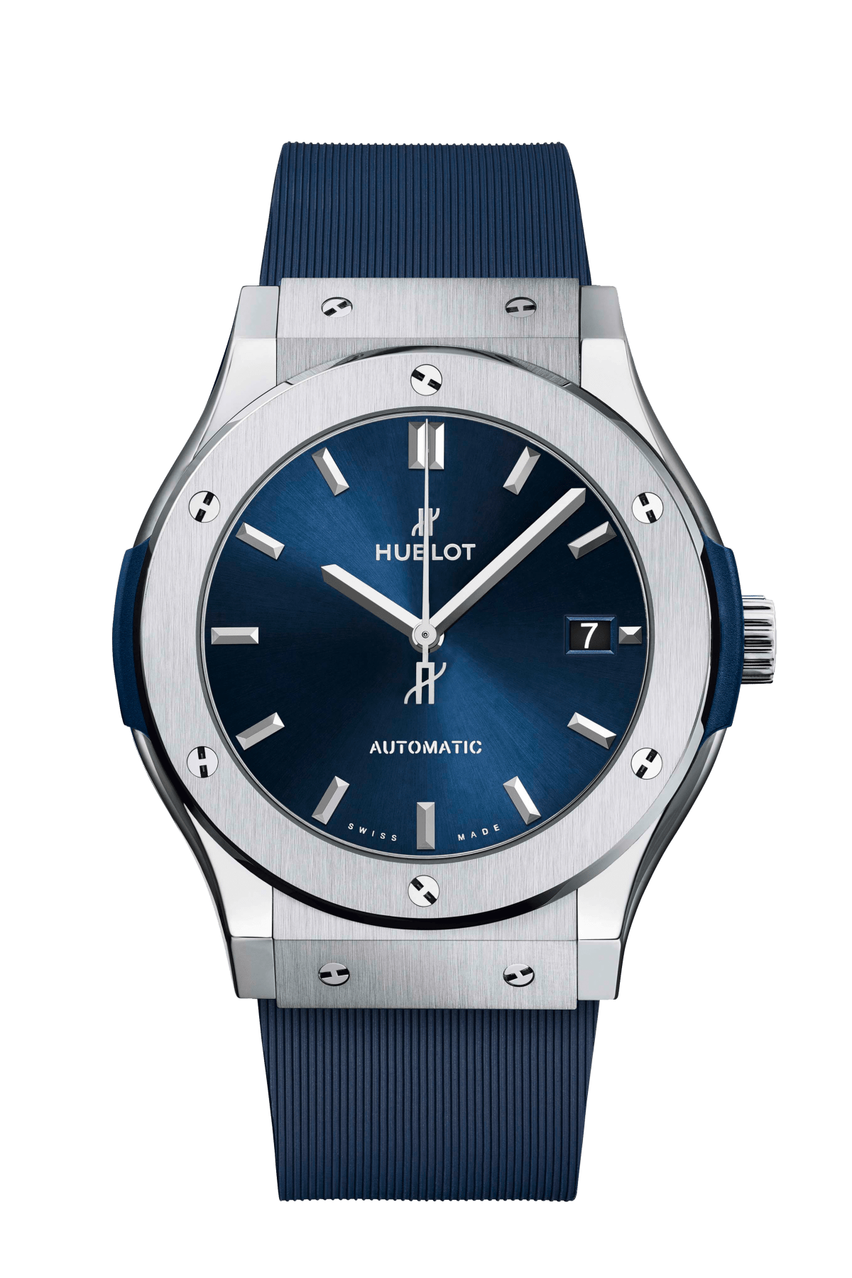 Classic Fusion Titanium Blue Watch