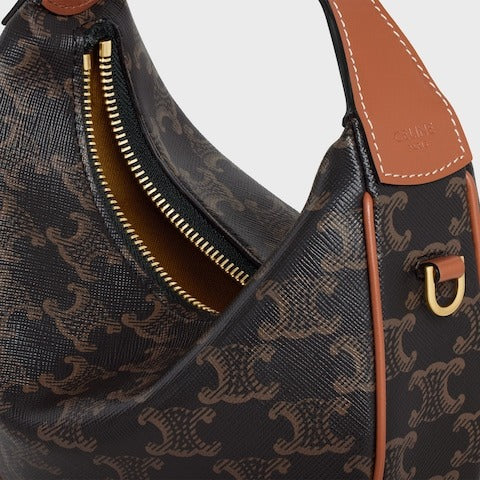 Teen Lulu In Triomphe Canvas And Calfskin