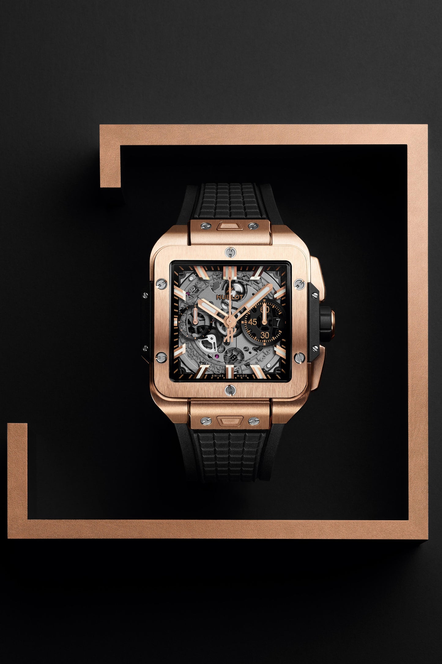 Square Bang Unico King Gold 42 mm Watch