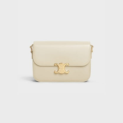 Classique Triophme Bage In Shiny Calfskin