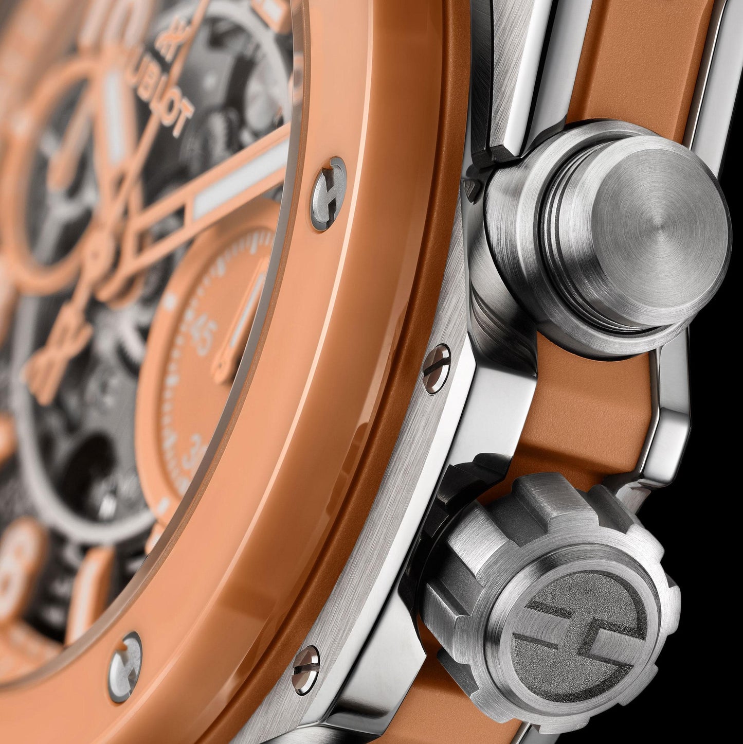 Big Bang Titanium Peach Ceramic 42 mm Watch