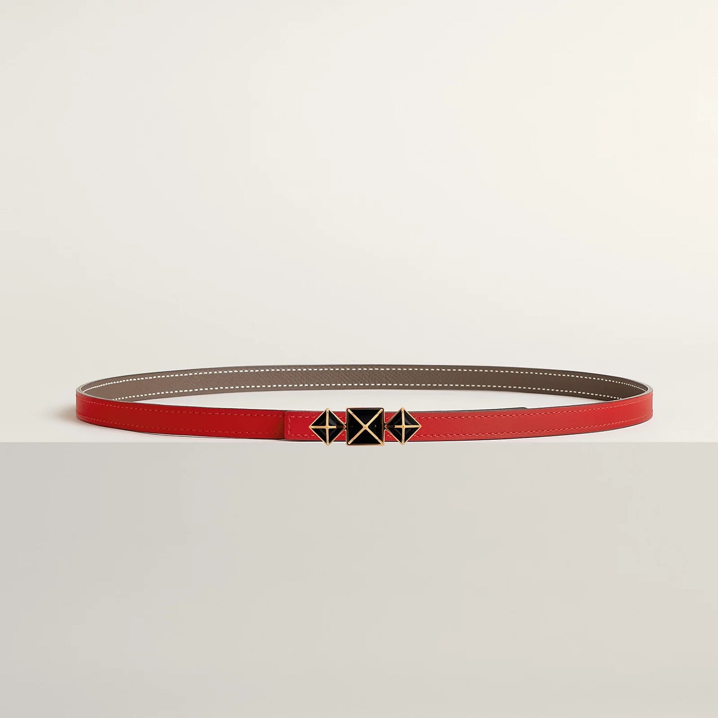 1925 Belt Buckle & Reversible Leather Strap 13 MM