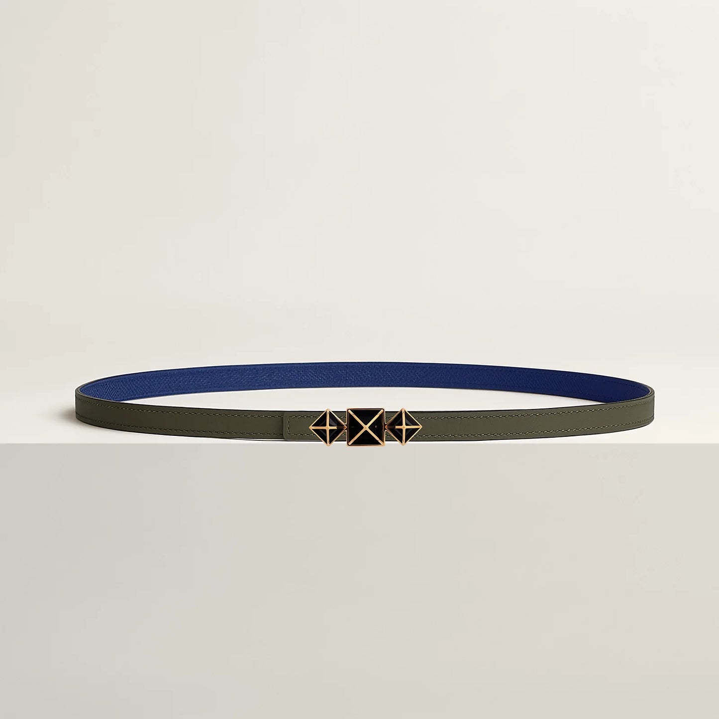 1925 Belt Buckle & Reversible Leather Strap 13 MM