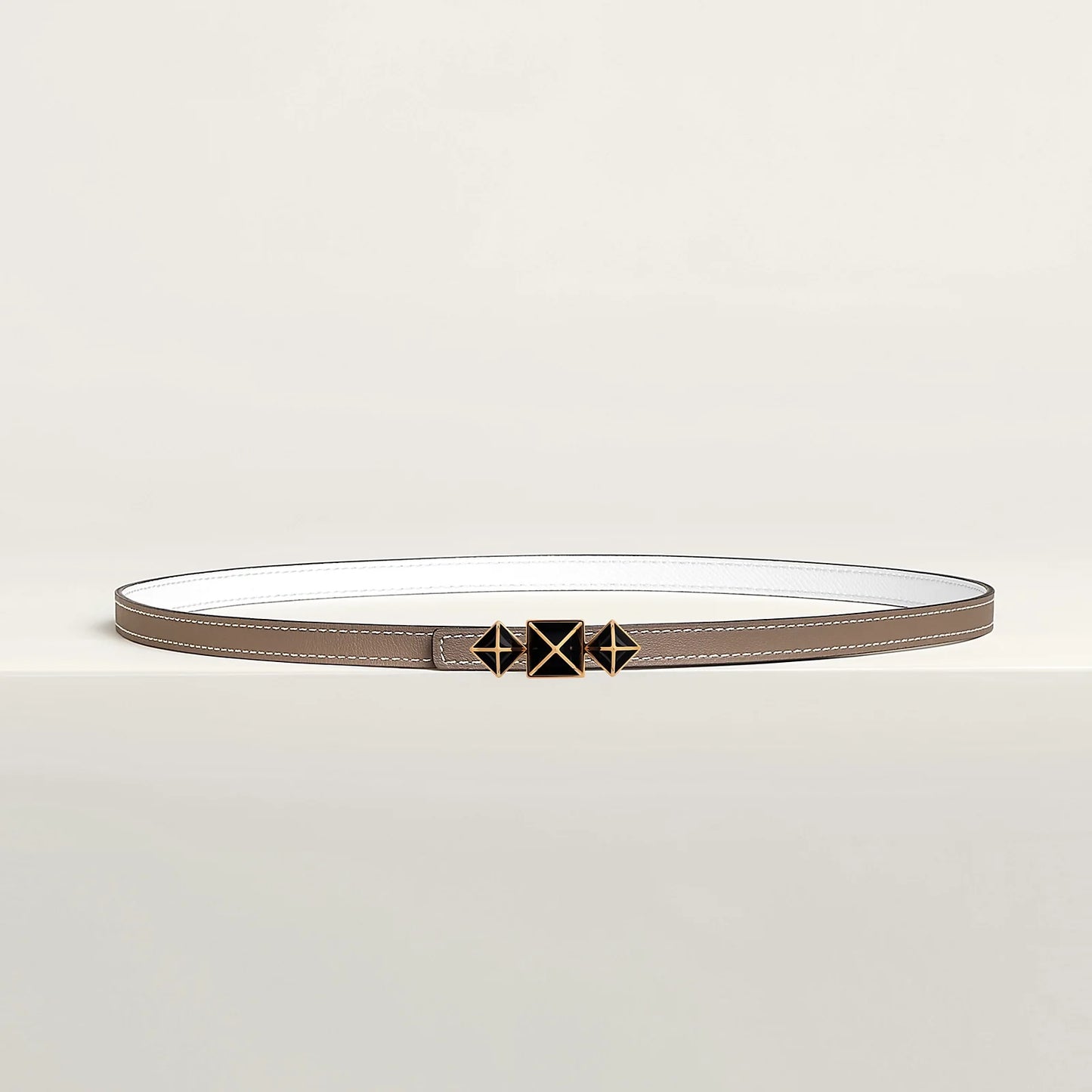 1925 Belt Buckle & Reversible Leather Strap 13 MM