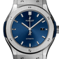Classic Fusion Titanium Blue Watch
